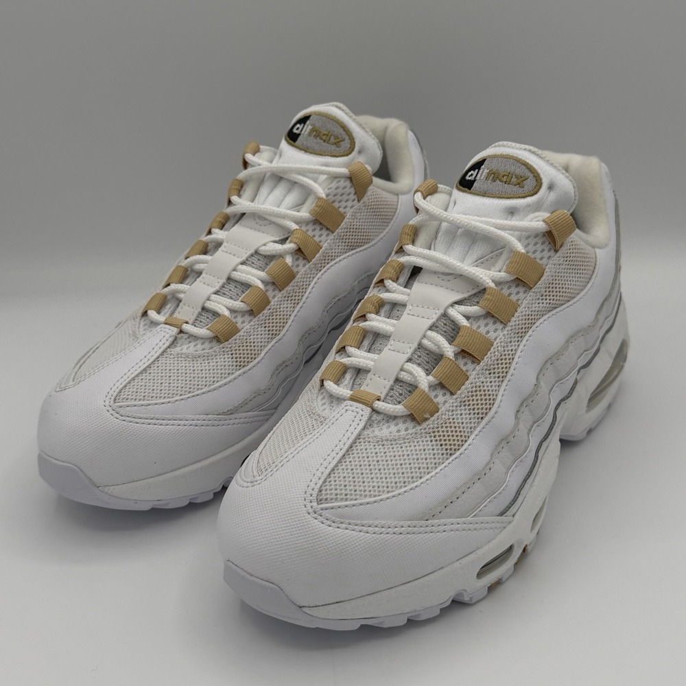 Size‎ 7.5 - Nike Air Max 95 OG Big Bubble White Team Gold IB1667-101 Mens New